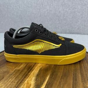 Vans x Harry Potter Men's Size 11 Golden Snitch Black Gold Shoes Sneakers Skate